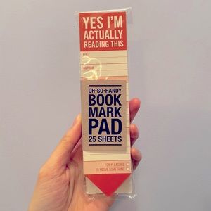 🛍3 for $25🛍 Knock Knock Bookmark Pad